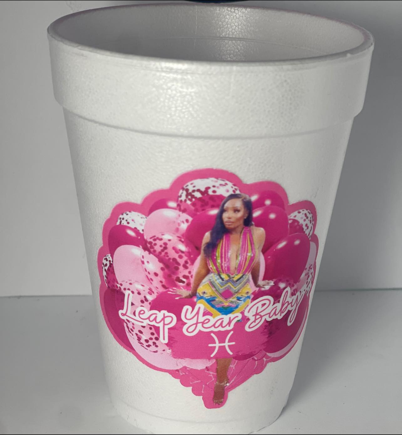 Custom Styrofoam party cups