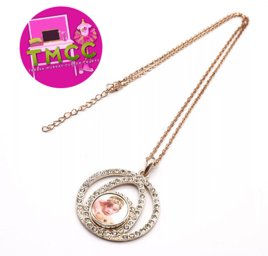 Sublimation Bling Pandora Necklace