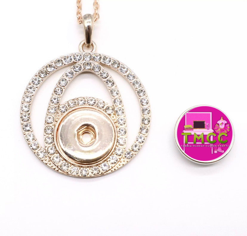 Sublimation Bling Pandora Necklace