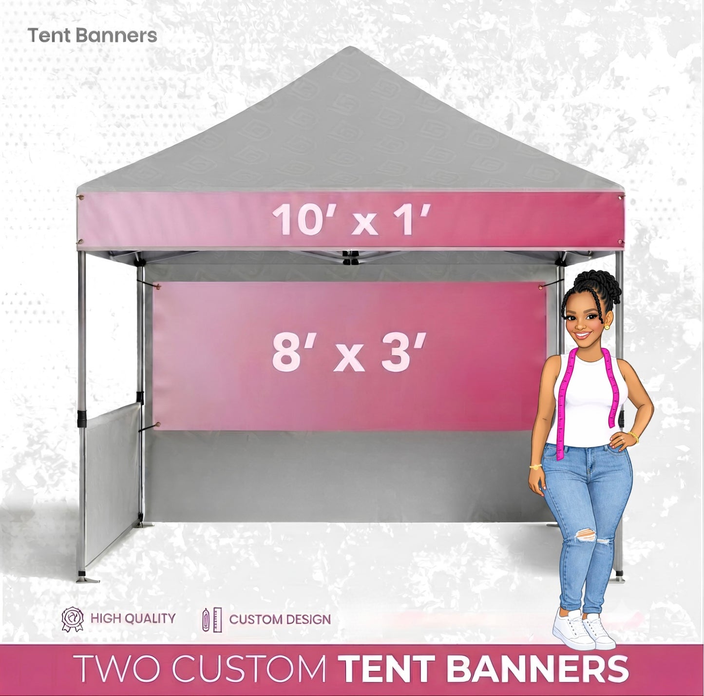 Custom Tent Banners, Tablet runner & Flag