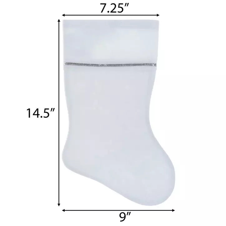 Blank Christmas Stocking