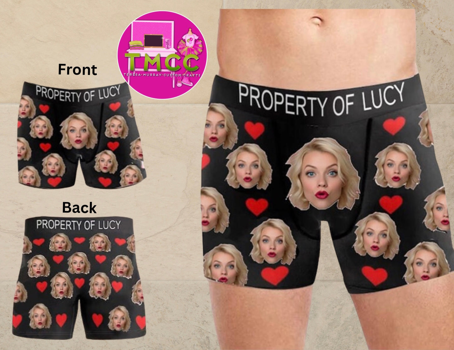 Custom Face Boxers