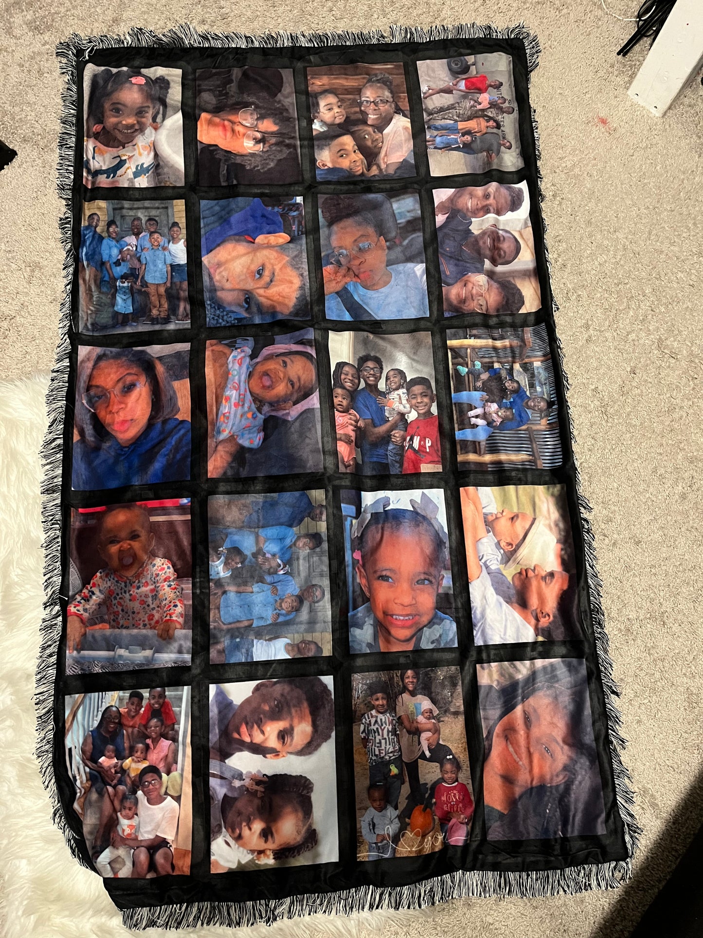 Photo Panel Blanket