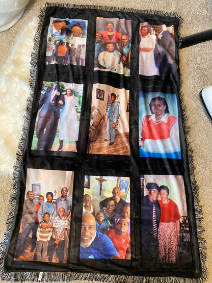 Photo Panel Blanket