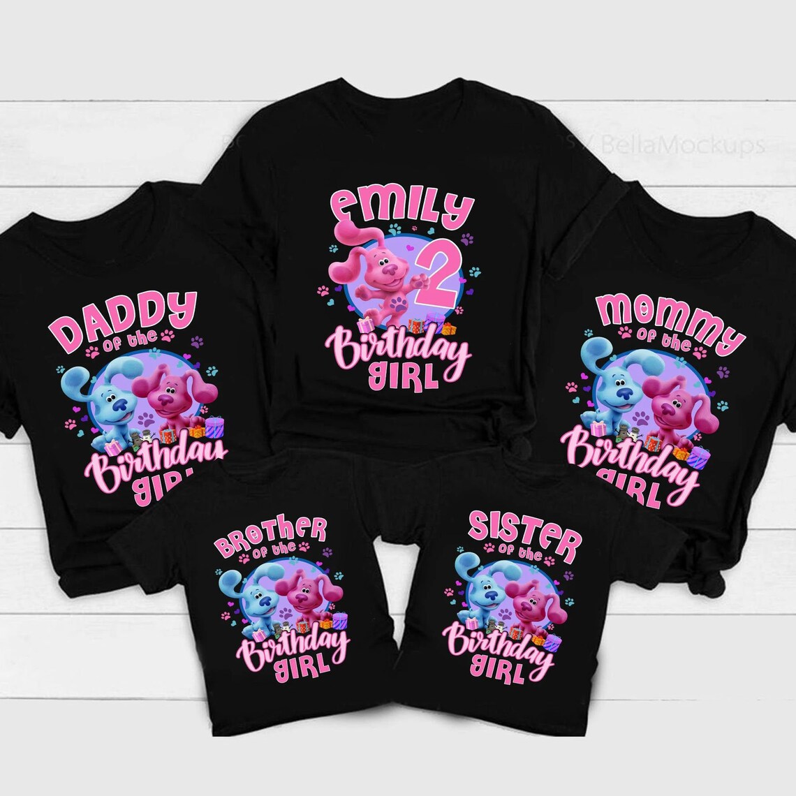 Custom Birthday Shirt and Family Party Shirts