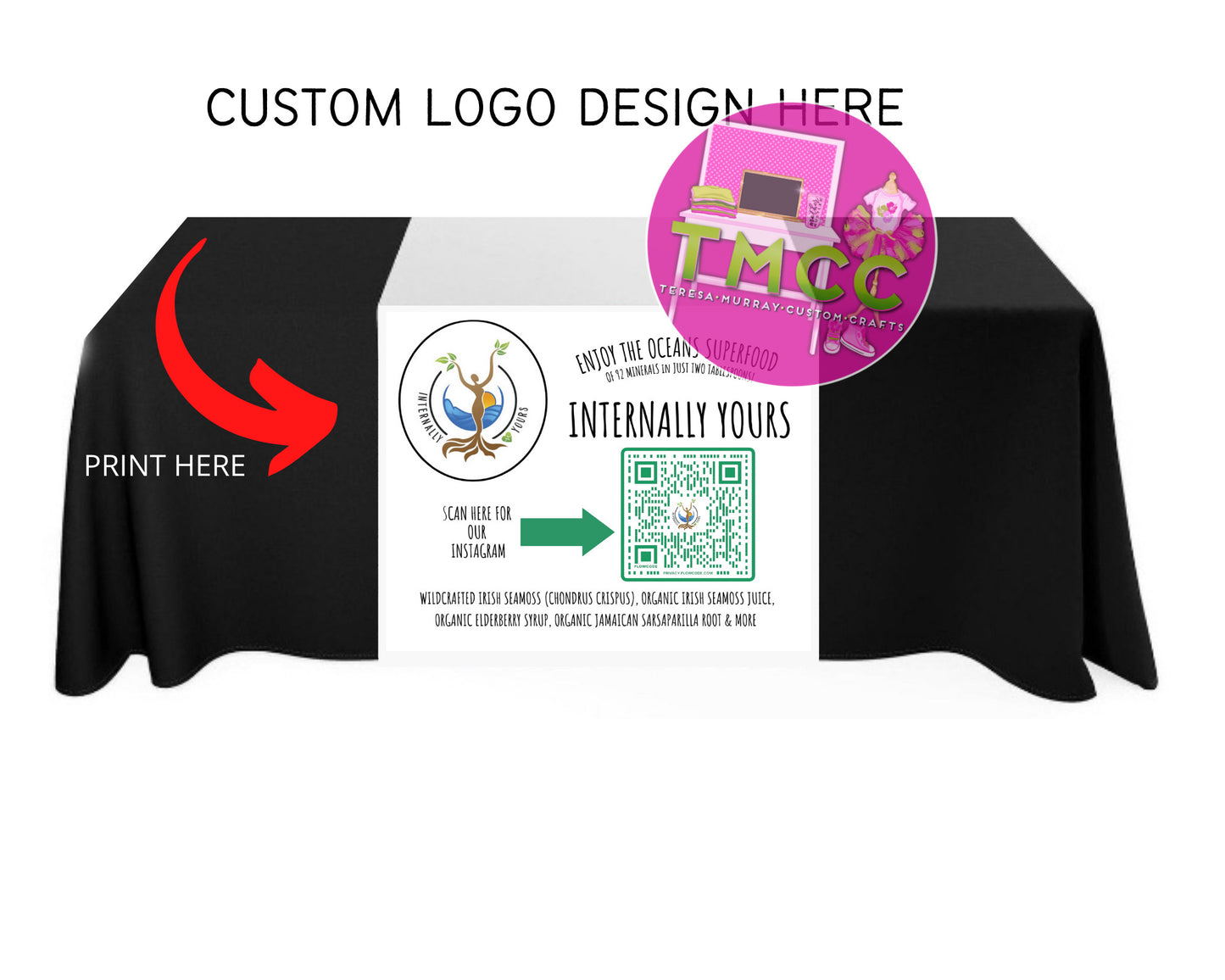 Custom Business Table runner