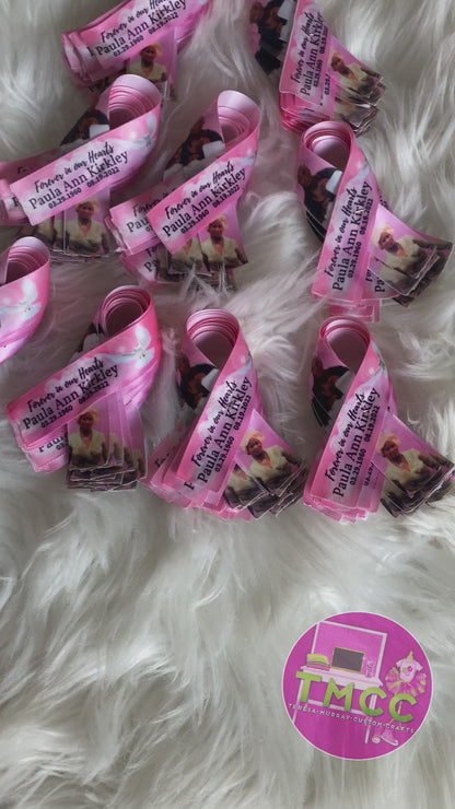 Custom Memorial Ribbons