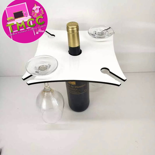 Sublimation 4 Wine glass Holder