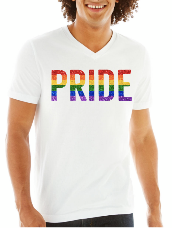 Glitter PRIDE shirts