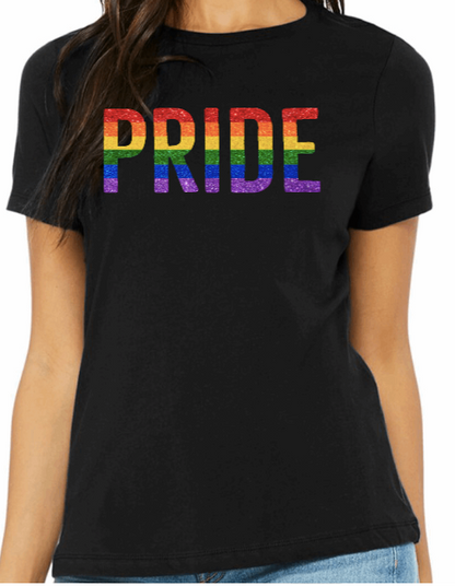 Glitter PRIDE shirts