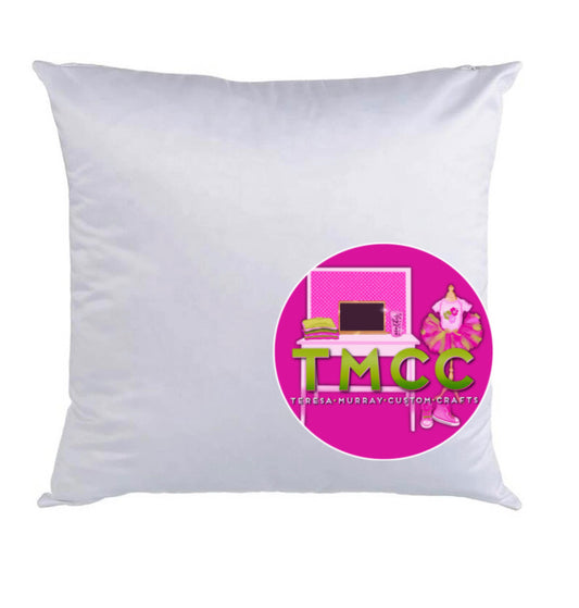 Sublimation white pillowcase